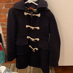 NAVY toggle coat